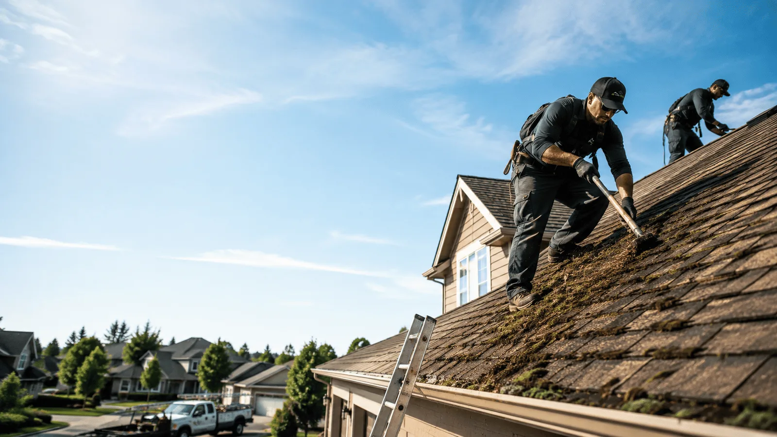 Roof Moss Removal in Gaffney, SC near me